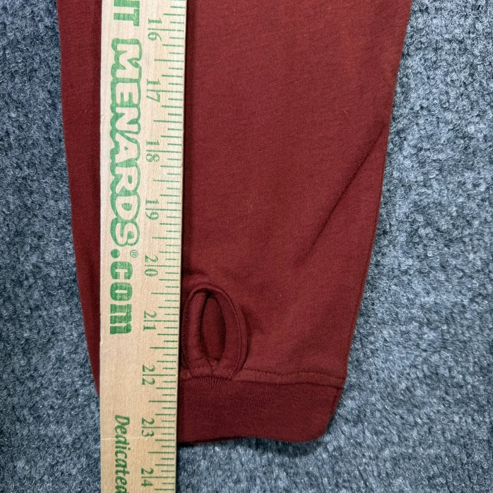 KUHL Wildfibre Shirt Mens Large Red Organic Cotton Zipper Pocket Outdoor Hiking‎